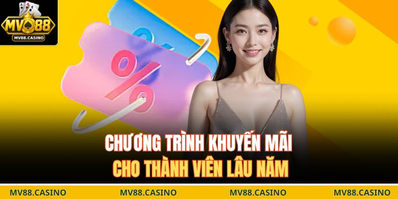 Chương trình khuyến mãi cho thành viên lâu năm